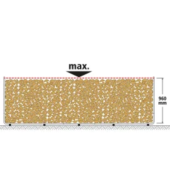 Stapelhilfe Modular XXL für Brennholz ^ Wolfcraft