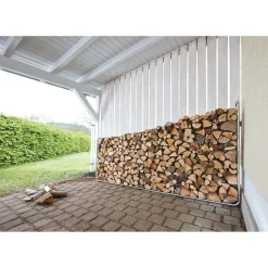 Stapelhilfe Modular XXL für Brennholz ^ Wolfcraft
