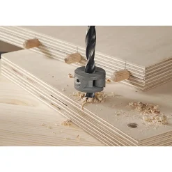 Universal-Tiefenstopp-Set 3- teilig ^ Wolfcraft Clearance