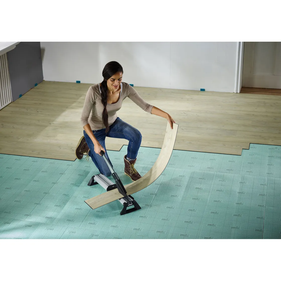 Vinyl- und Laminatschneider VLC 800 ^ Wolfcraft