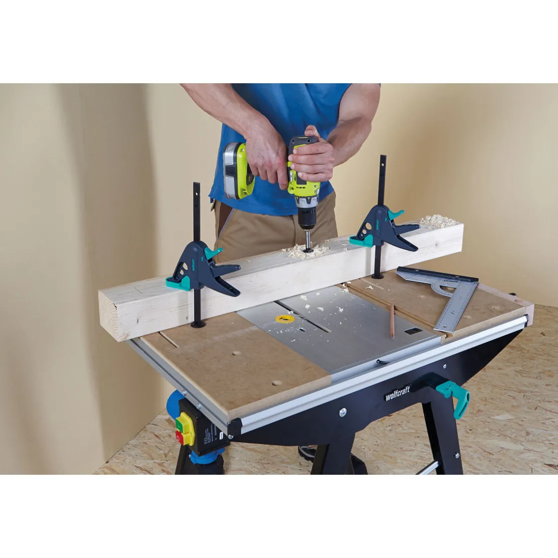 Werktischspanner PRO 65-150-W ^ Wolfcraft Sale