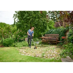 Akku-Rasentrimmer-Set WG163E 6-teilig ^ Worx Outlet