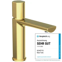 WT-Armatur New York gold Kartusche mitkeram.Dichtungen inkl. Push-Open-Garni. ^ Schütte Clearance
