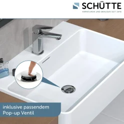 WT-Armatur Raven chrom Kartusche mitkeram.Dichtungen inkl. Push-Open-Garni. ^ Schütte Discount