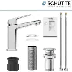 WT-Armatur Raven chrom Kartusche mitkeram.Dichtungen inkl. Push-Open-Garni. ^ Schütte Discount