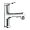WT-Armatur Variabel chrom Schnellmontageherausziehbare Brause 2 Strahlarten ^ Eisl Online