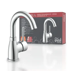 WT-ND-Armatur Futura chrom Cold-StartC-Auslauf schwenkbar ohne Ablaufgarnitur ^ Eisl Outlet