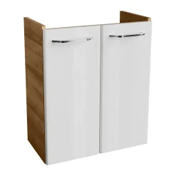 WT-Unterschrank GWC 52x61x27,5 AsEi/wei.Milano 2 Tueren, 1 Einlegeboden ^ Fackelmann Discount