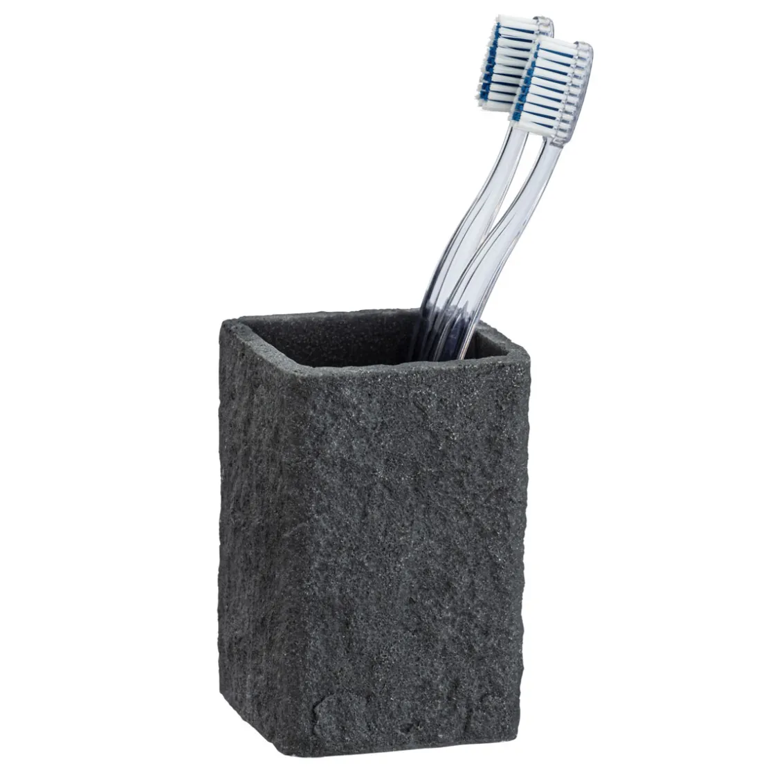 Zahnputzbecher Mod. Villata, grau ^ Wenko Clearance