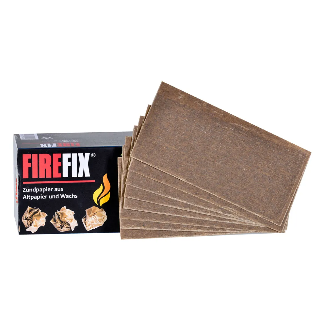 Zuendpapier aus Altpapier und Wachs 100St. ^ FIREFIX Sale