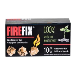 Zuendpapier aus Altpapier und Wachs 100St. ^ FIREFIX Sale